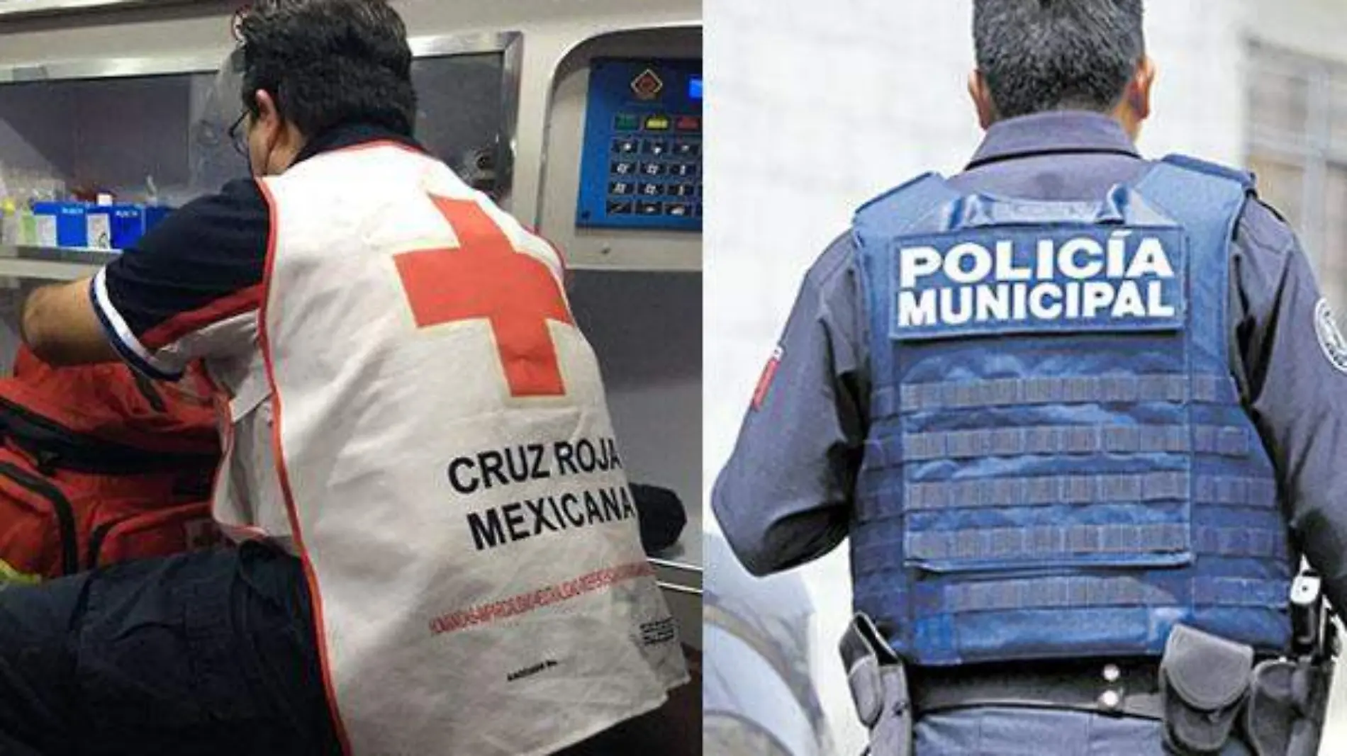 POLICIA Y PARAMEDICO